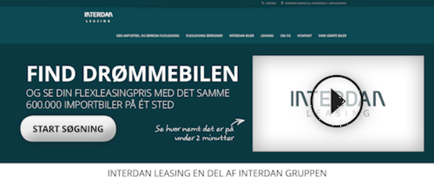 Interdan Leasing A/S -  ny kunde hos Flexintra